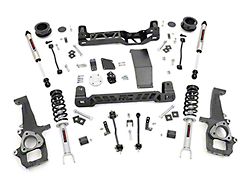 Rough Country 4-Inch Suspension Lift Kit with Lifted N3 Struts and V2 Monotube Shocks (12-18 4WD RAM 1500 w/o Air Ride)