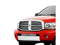 Stainless Steel Billet Lower Grille Insert; Chrome (06-09 RAM 2500)