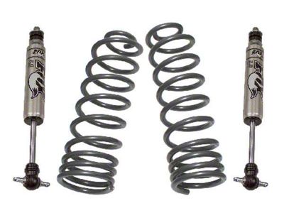 Max Trac 2.50-Inch Front Lift Coil Springs with Fox Shocks (02-13 2WD 4.7L RAM 1500)