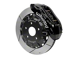Wilwood Tactical Extreme TX6R Front Big Brake Kit with 16-Inch Slotted Rotors; Black Calipers (13-18 RAM 1500)