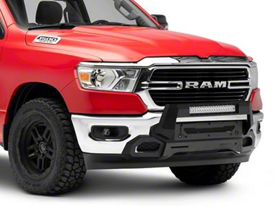 Barricade HD Stubby Front Bumper with 20-Inch Dual Row LED Light Bar (19-23 RAM 1500, Excluding EcoDiesel, Rebel & TRX)