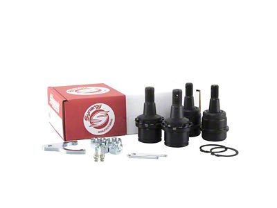 Synergy Manufacturing HD Adjustable Ball Joint Kit; Non-Knurled (03-12 4WD RAM 3500)