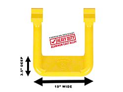 Carr Hoop II Side Steps; Safety Yellow; Pair (19-23 RAM 1500)