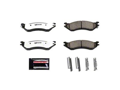 PowerStop Z36 Extreme Truck and Tow Carbon-Fiber Ceramic Brake Pads; Front Pair (04-06 RAM 1500 SRT-10)
