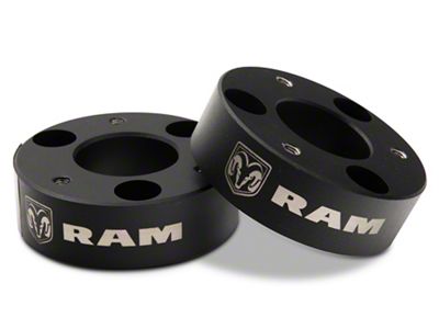 RAM Officially Licensed 2.50-Inch Front Leveling Kit (06-18 4WD RAM 1500 w/o Air Ride, Excluding Mega Cab)