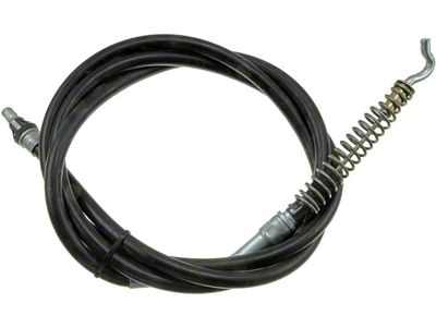 Rear Parking Brake Cable; 87-Inch; Driver Side (2008 RAM 2500)