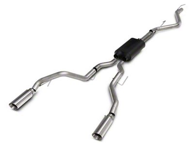 Proven Ground Dual Exhaust System with Polished Tips; Rear Exit (09-18 5.7L RAM 1500 w/ Factory Dual Exhaust)