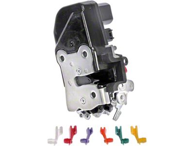 Door Lock Actuator Motor; Integrated; With Latch; Front Driver Side (03-10 RAM 3500)