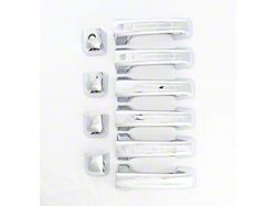 Door Handle Covers; Chrome (19-23 RAM 1500 Crew Cab)