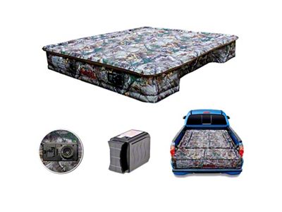 AirBedz Original Truck Bed Air Mattress with Built-in Rechargeable Battery Air Pump; Realtree Camouflage (97-23 F-150 w/ 5-1/2-Foot Bed)