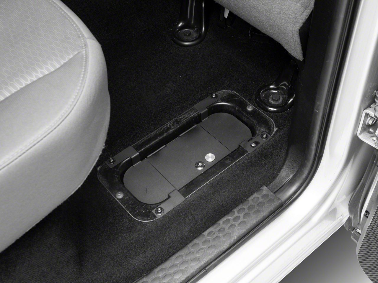 RedRock RAM 1500 Rear Seat Locking Floor Storage Box R132203 (0918 RAM