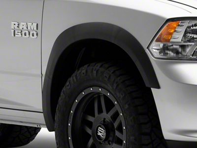 Factory Style Fender Flares; Textued Black (09-18 RAM 1500)