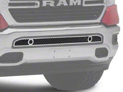 Wire Mesh Lower Grille Insert; Chrome (19-23 RAM 1500 w/ Front Parking Sensors, Excluding Rebel & TRX)