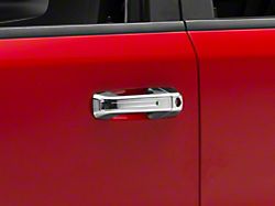 RedRock Door Handle Covers; Chrome (19-23 RAM 1500 w/ Passive Entry)