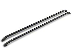 RAM Officially Licensed Locker Side Bed Rails; Black (02-18 RAM 1500 w/ 6.4-Foot Box)
