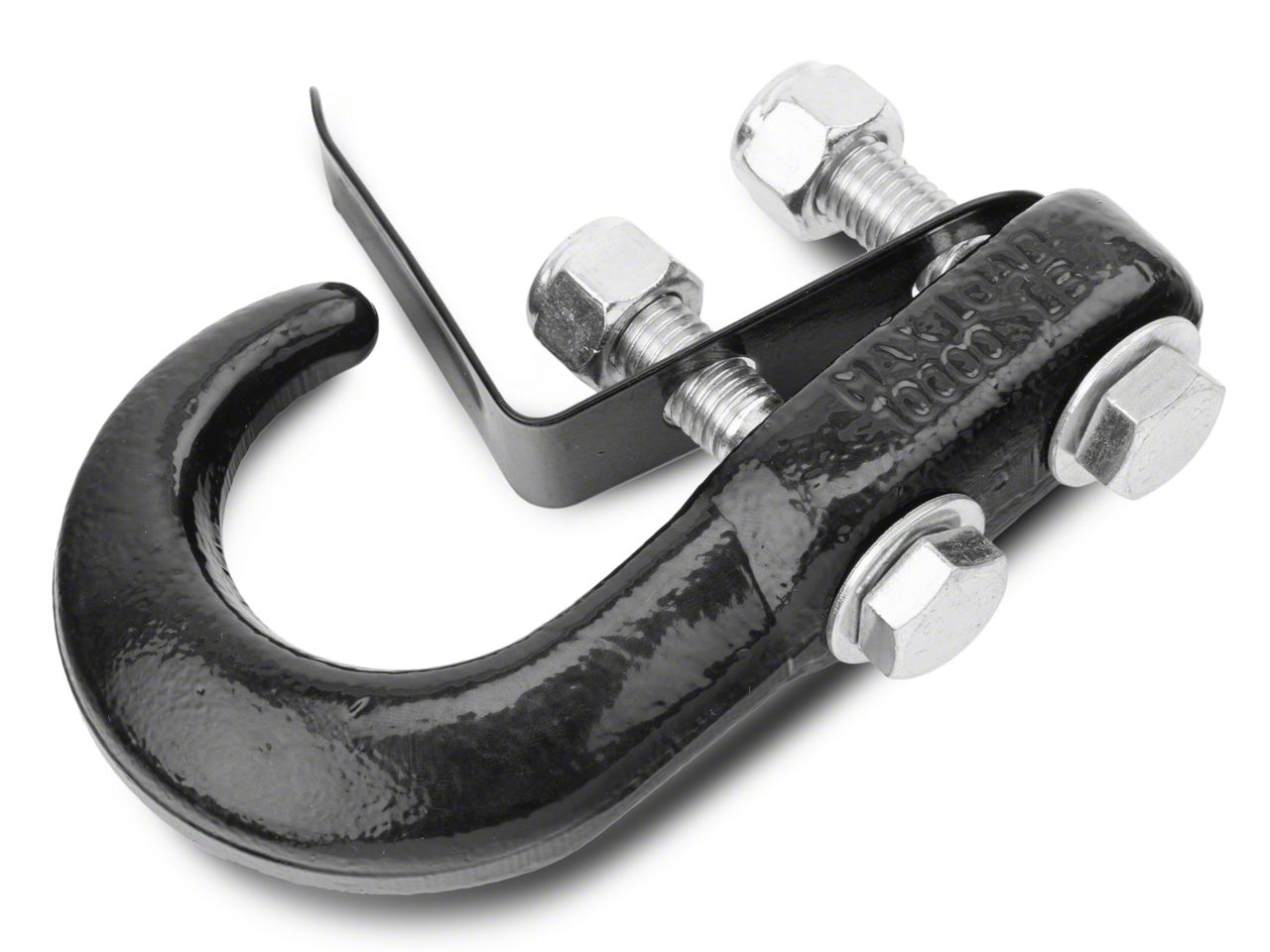 RedRock RAM 1500 Tow Hook; Black J167618 (Universal; Some Adaptation
