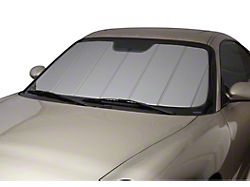 Covercraft UVS100 Heat Shield Custom Sunscreen; Silver (19-23 RAM 1500 w/ Standard Rearview Mirror)