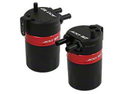 ADD W1 Baffled Oil Catch Can Kit V3; Red Ring (19-23 5.7L RAM 1500)