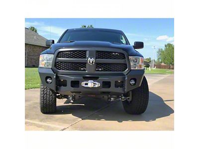 Expedition One Ultra Front Bumper with Base Center Section; Bare Metal (13-18 RAM 1500, Excluding Rebel)