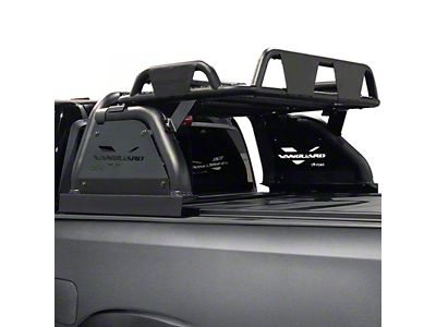 Vanguard Off-Road Raven Bed Bar with 2.50-Inch LED Cube Lights; Black (07-23 Silverado 1500)