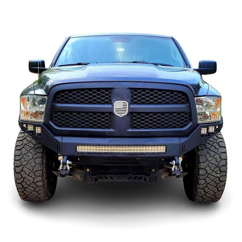 Chassis Unlimited RAM 1500 Octane Series Front Bumper; PreDrilled for
