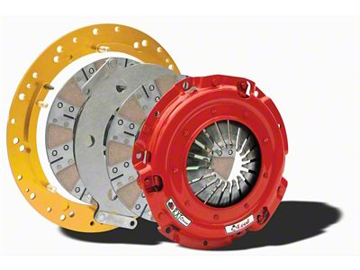McLeod RXT Twin Disc 1000HP Ceramic Clutch Kit for Large Diameter Flywheels Only; 23-Spline (02-03 5.9L RAM 1500)