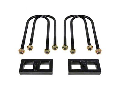 Rugged Off Road 1-Inch Rear Lift Block Kit (02-08 RAM 1500, Excluding Mega Cab)