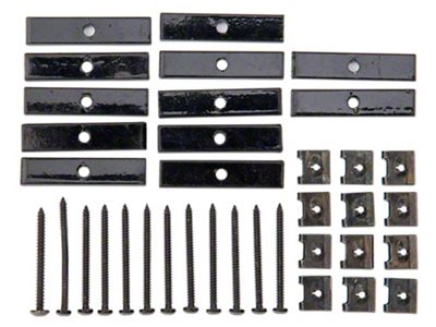 RedRock Replacement Grille Hardware Kit for R109965 Only (09-12 RAM 1500)