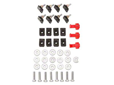 RedRock Replacement Grille Hardware Kit for R111447 Only (06-08 RAM 1500)