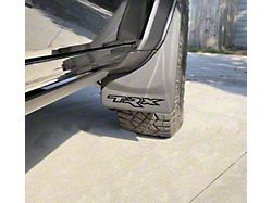 Mud Flap Decal with TRX Logo; Gloss Black (21-23 RAM 1500 TRX)