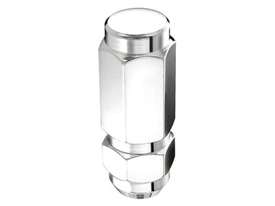 McGard Chrome Cone Seat Style Lug Nut Kit; 9/16-18; Set of 8 (03-11 RAM 2500)