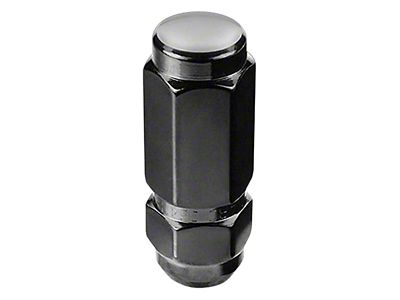 McGard Black Cone Seat Style Lug Nut Kit; 9/16-18; Set of 8 (03-11 RAM 2500)