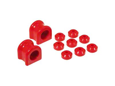 Front Sway Bar and End Link Bushing Kit; 34mm Bar; Red (03-05 RAM 1500)