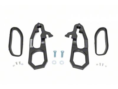 Rough Country Tow Hooks with Bezels (19-23 RAM 1500)