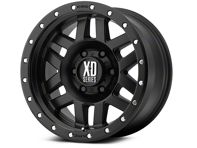 XD Machete Satin Black 6-Lug Wheel; 18x9; 18mm Offset (15-20 Tahoe)