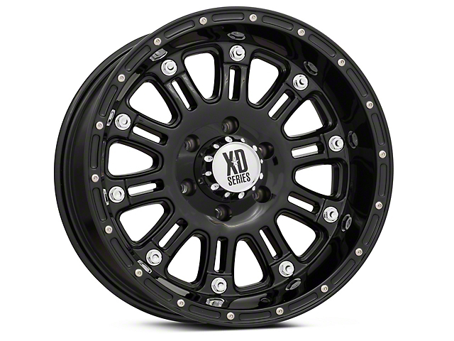 XD Hoss Gloss Black 6-Lug Wheel; 18x9; 18mm Offset (21-23 Tahoe)