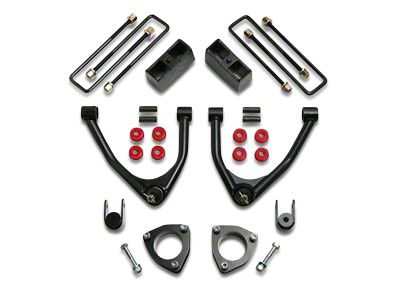ReadyLIFT 4-Inch Front / 1.75-Inch Rear SST Suspension Lift Kit (07-18 2WD Silverado 1500 w/ Stock Cast Steel Control Arms)