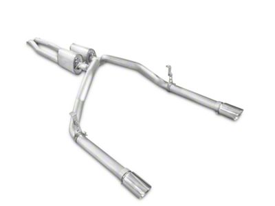 Stainless Works Turbo Chambered Dual Exhaust System; Performance Connect; Rear Exit (07-18 5.3L Silverado 1500)