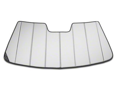 Covercraft UVS100 Heat Shield Custom Sunscreen; Silver (15-19 Sierra 2500 HD w/ Lane Departure Sensors)