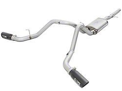 AFE MACH Force-XP 3-Inch Dual Exhaust System with Black Tips; Side Exit (14-18 4.3L Silverado 1500)