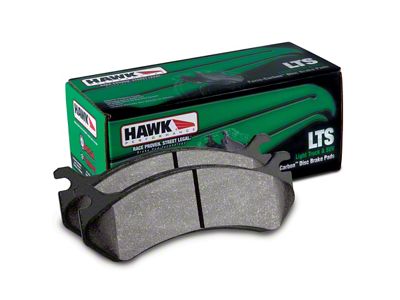 Hawk Performance LTS Brake Pads; Front Pair (05-06 Silverado 1500 w/ Rear Drum Brake; 07-15 Silverado 1500)