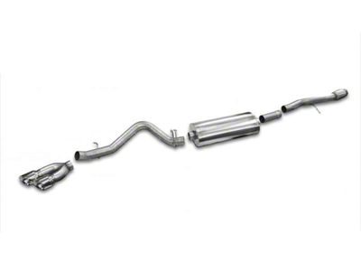Corsa Performance Sport Single Exhaust System with Twin Polished Tips; Side Exit (14-18 6.2L Silverado 1500)