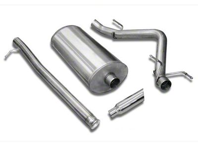 dB Performance by Corsa Sport Single Exhaust System with Polished Tip; Side Exit (07-13 5.3L Silverado 1500)