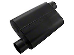 Flowmaster 40 Series Offset/Offset Oval Muffler; 3-Inch Inlet/3-Inch Outlet (Universal; Some Adaptation May Be Required)