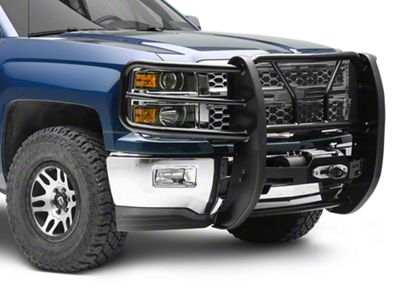 HDX Winch Mount Grille Guard; Black (14-15 Silverado 1500)