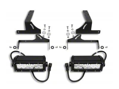 ZRoadz 6-Inch LED Light Bar Rear Bumper Mounting Brackets (07-13 Silverado 1500)