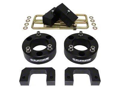 Supreme Suspensions 3.50-Inch Front / 1-Inch Rear Pro Billet Suspension Lift Kit (07-18 Silverado 1500)