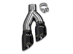 Corsa Performance Twin Pro Series Exhaust Tip; 4-Inch; Black (99-23 Silverado 1500 w/ Corsa Exhaust System)