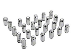 McGard Chrome Wheel Installation Lug Nut Kit; 14mm x 1.5; Set of 24 (07-23 Sierra 2500 HD)