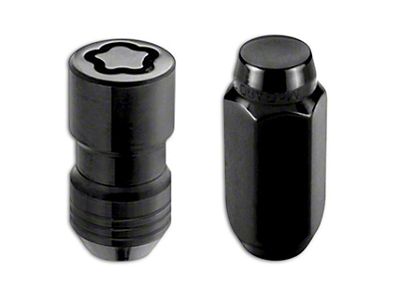 McGard Black Wheel Installation Lug Nut Kit; 14mm x 1.5; Set of 24 (07-23 Sierra 2500 HD)